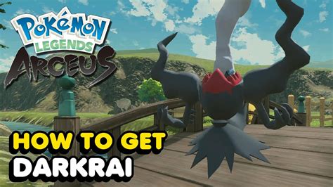 darkrai pokedex|pokemon legends arceus how to get darkrai.